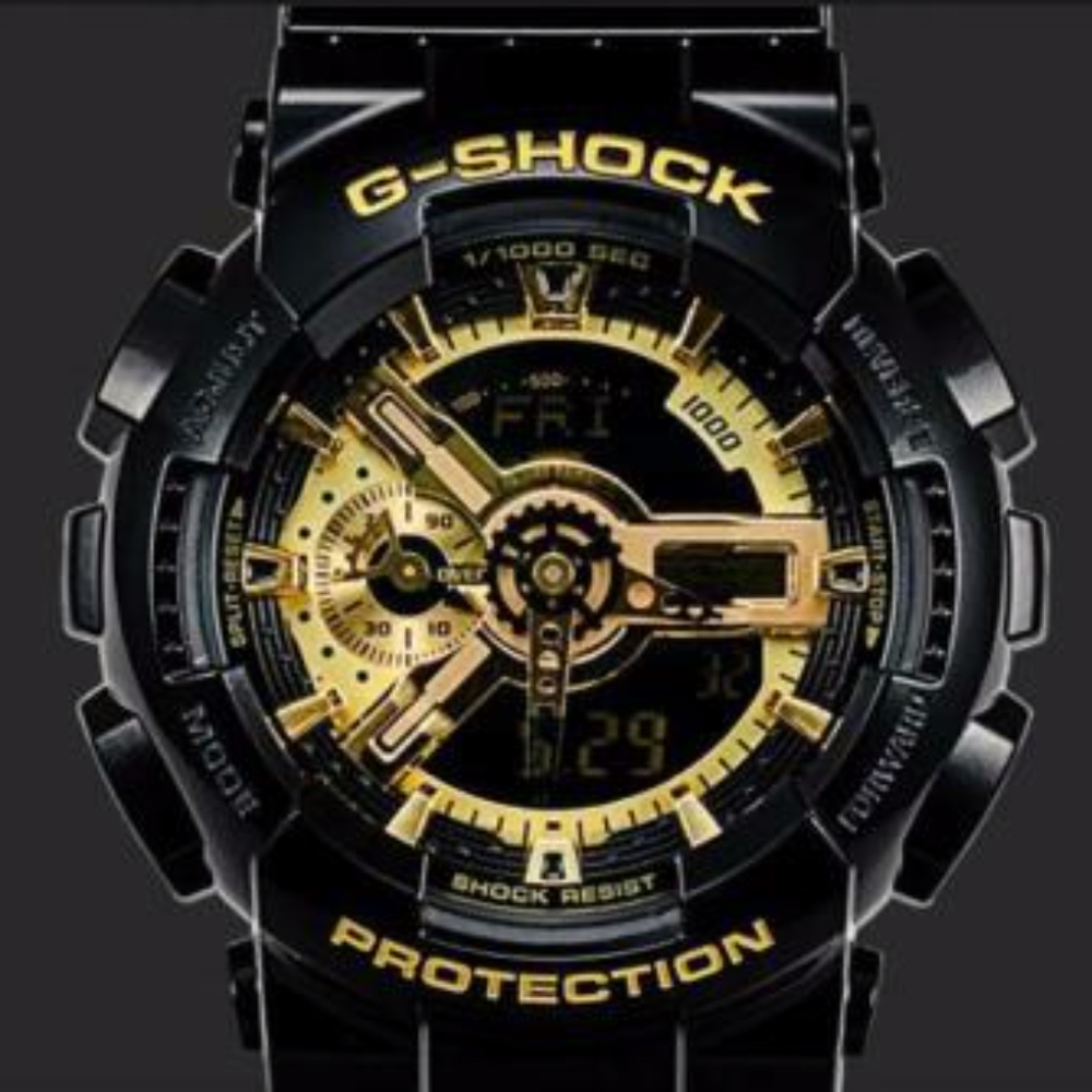 Casio G-Shock Digital Anti-Magnetic Black Watch